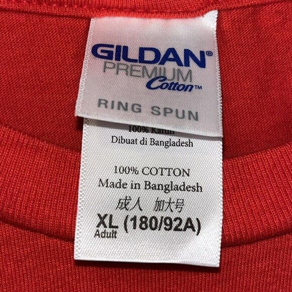 Frida Khalo Graphic Tee Red Art Unisex Adult XL - Picture 3 of 9